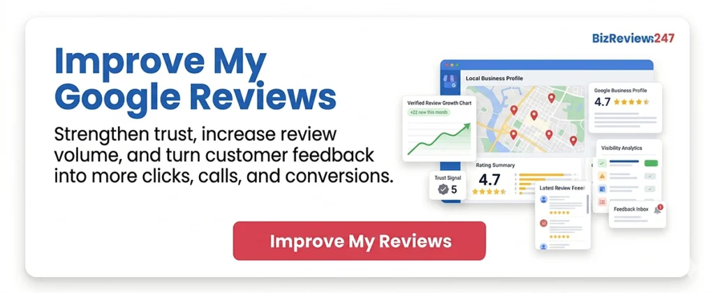 Improve your Google reviews to build trust, increase visibility, and generate more customer leads